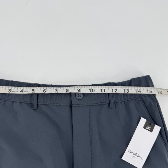 NWT Goodfellow & Co Mens Gray Tech Activewear Stretch Trouser Chino Pants XS - Picture 10 of 11